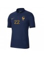 Frankrike Theo Hernandez #22 Replika Hemmakläder VM 2022 Kortärmad